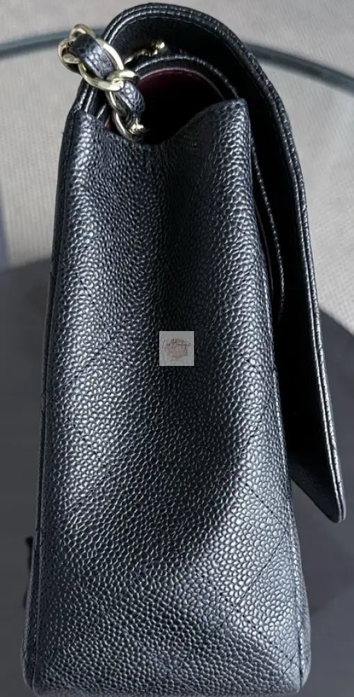 Torebka Chanel classic duoble flap maxi czarna/gold hdw