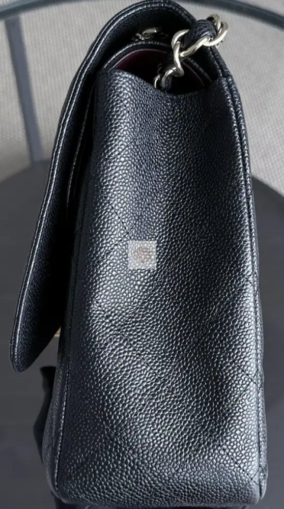 Torebka Chanel classic duoble flap maxi czarna/gold hdw