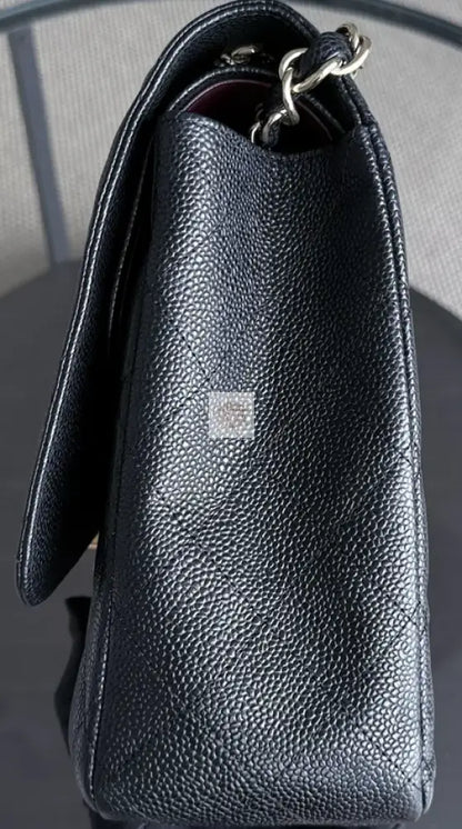 Torebka Chanel classic duoble flap maxi czarna/gold hdw