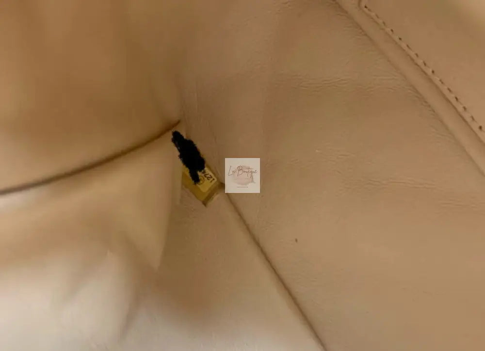 Torebka Chanel Classic Flap Lambskin Seria 12 Beige Jumbo