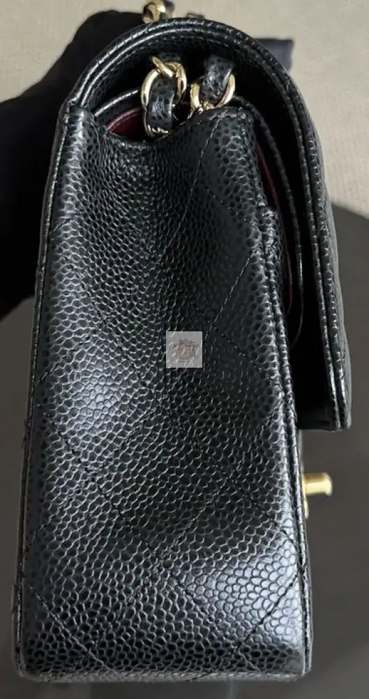 Torebka Chanel classic flap medium black caviar/gold hdw 2018r. NOWA