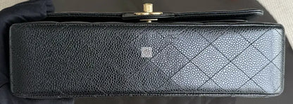 Torebka Chanel classic flap medium black caviar/gold hdw 2018r. NOWA