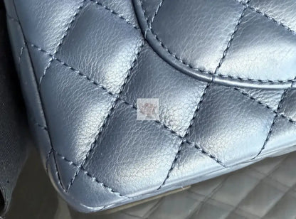 Torebka Chanel Classic flap Rock The Corner medium dark blue seria 24