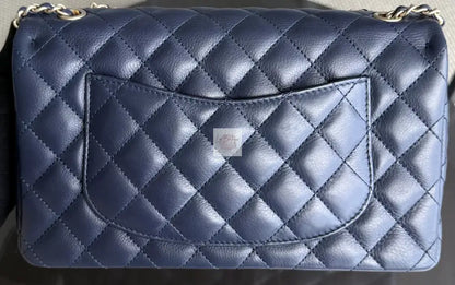 Torebka Chanel Classic flap Rock The Corner medium dark blue seria 24