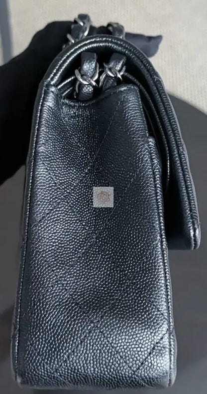 Torebka Chanel classic medium caviar black/silver NOWA 2018r.
