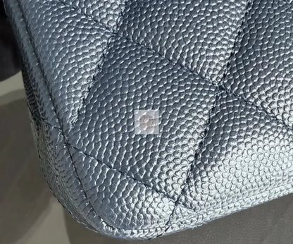 Torebka Chanel classic medium dark navy/gold NOWA komplet z butiku 2019r.