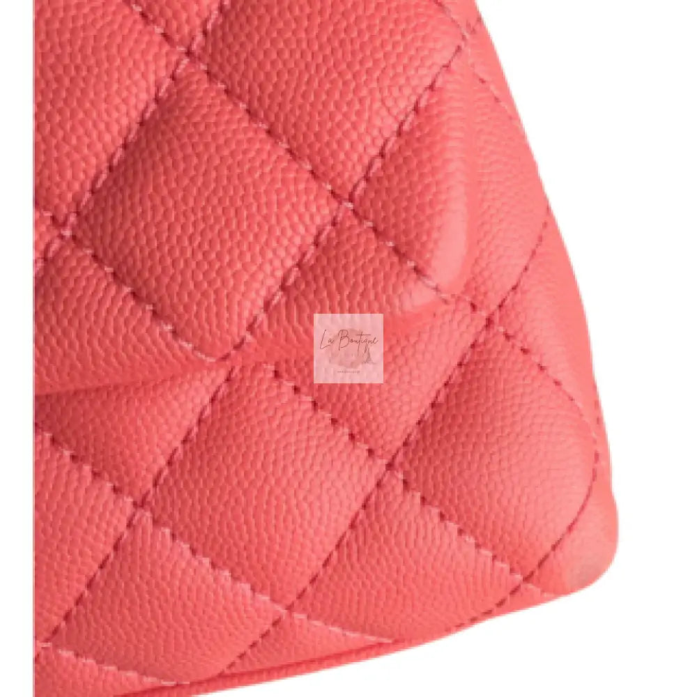Torebka Chanel Coco Small Koralowy Róż