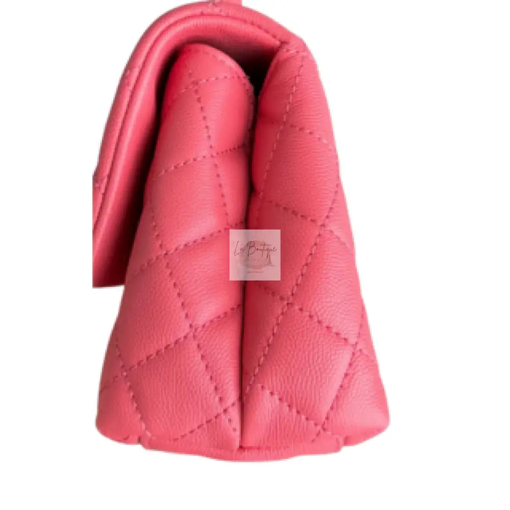 Torebka Chanel Coco Small Koralowy Róż