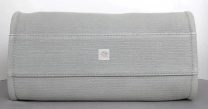 Torebka Chanel Deauville Shopping Tote 23B Grey Canvas/Light Gold
