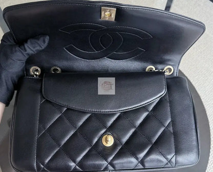 Torebka Chanel Diana Reissue 2015 medium czarna