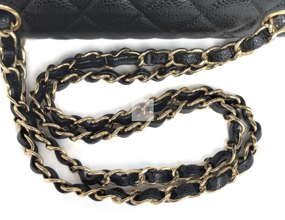 Torebka Chanel double flap small caviar black like NEW