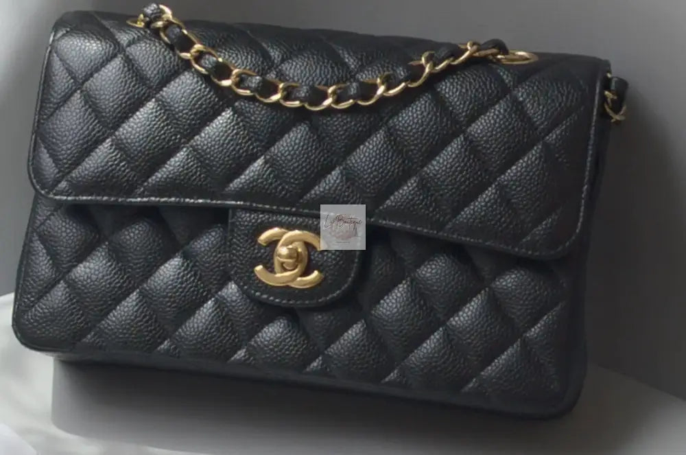 Torebka Chanel double flap small caviar black like NEW