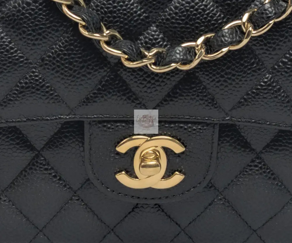 Torebka Chanel double flap small caviar black like NEW