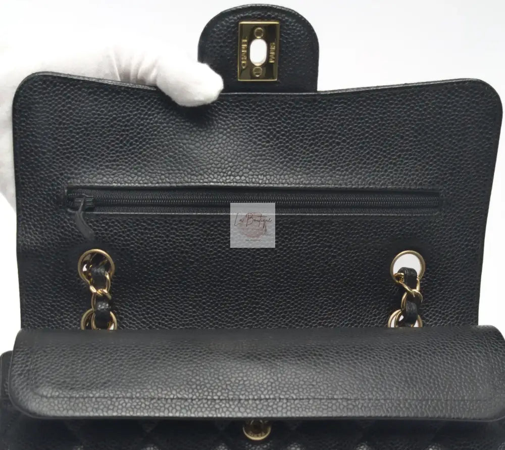 Torebka Chanel double flap small caviar black like NEW