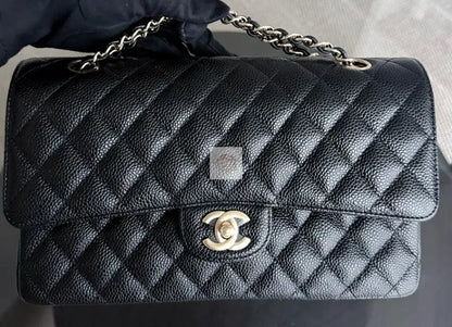 Torebka Chanel medium double flap black caviar/gold hdw nowa