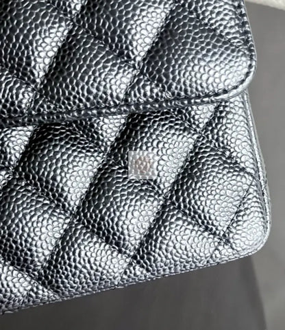 Torebka Chanel medium double flap black caviar/gold hdw nowa