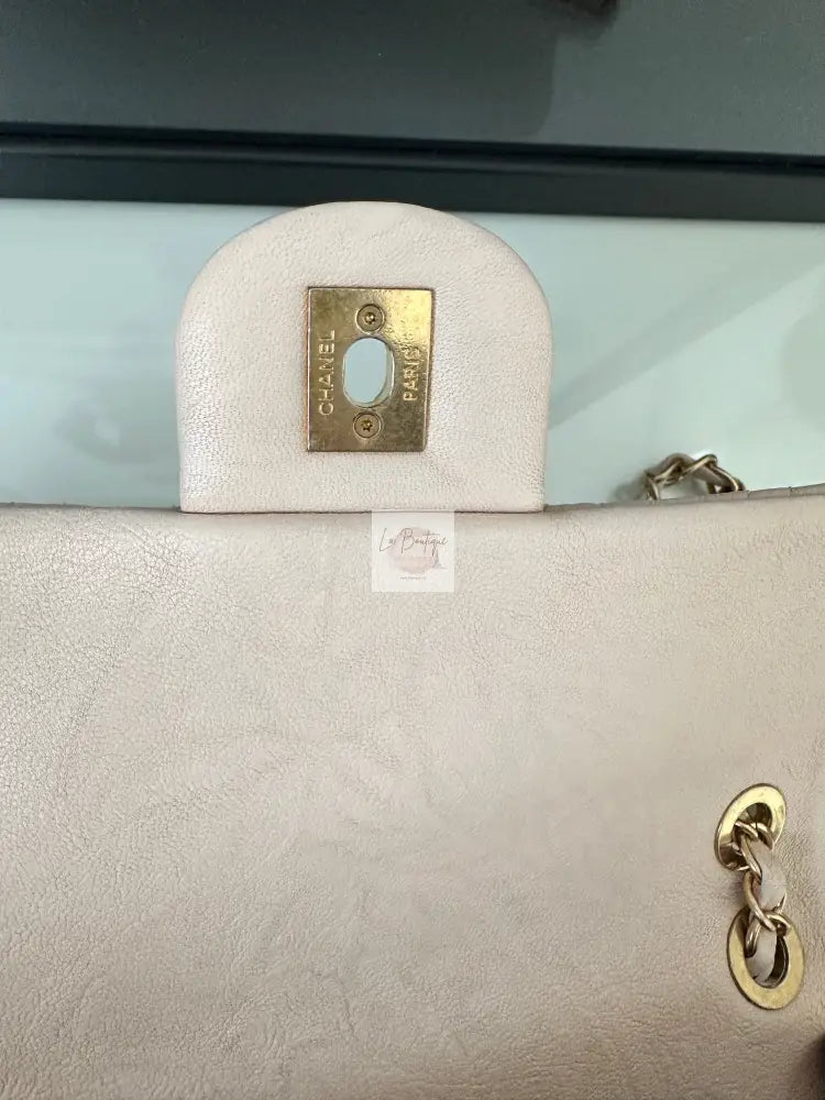Torebka Chanel Surpique Seasonal Cruise medium chevron lambskin gold hdw