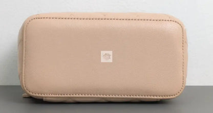 Torebka Chanel Vanity Bag with Chain Beige Caviar Light Gold Hardware 2021