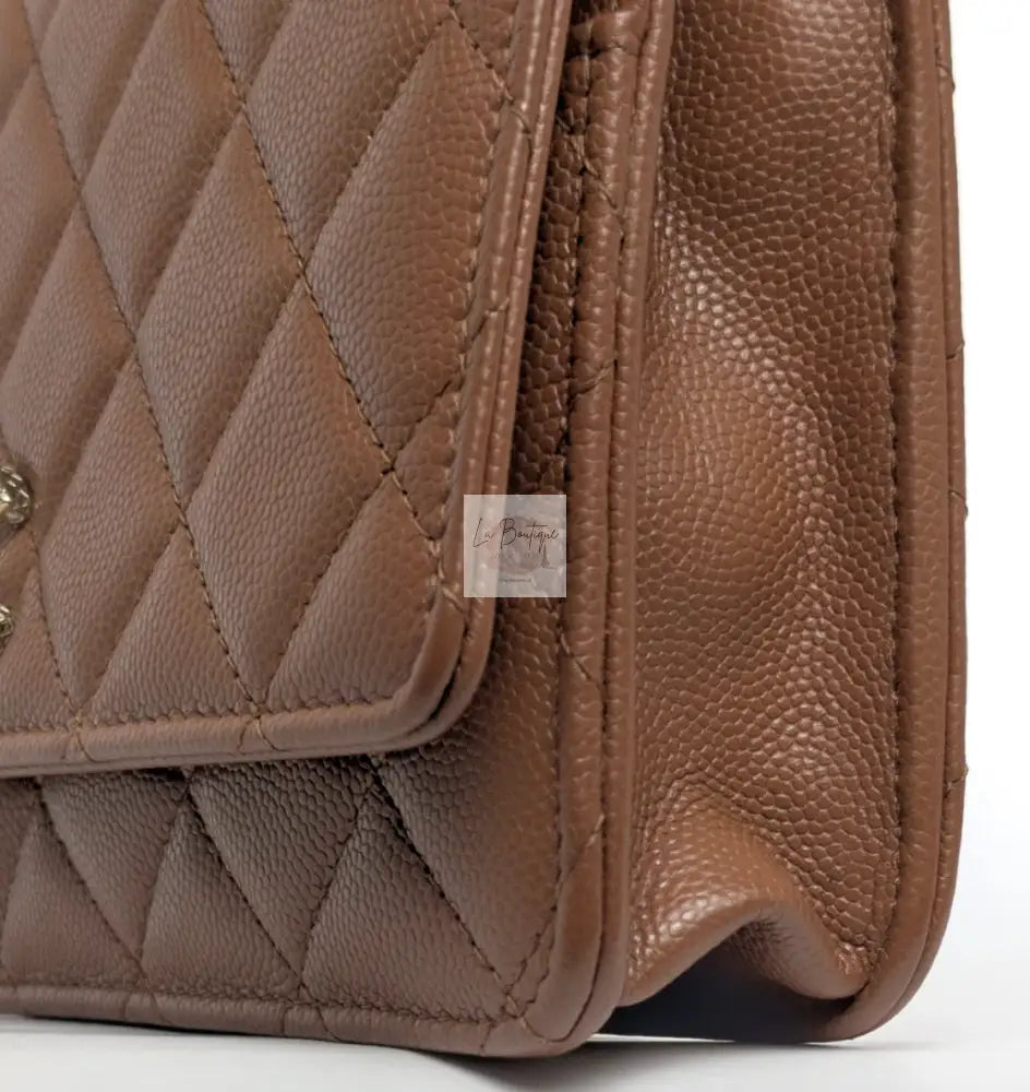 Torebka Chanel WOC brown jak nowa