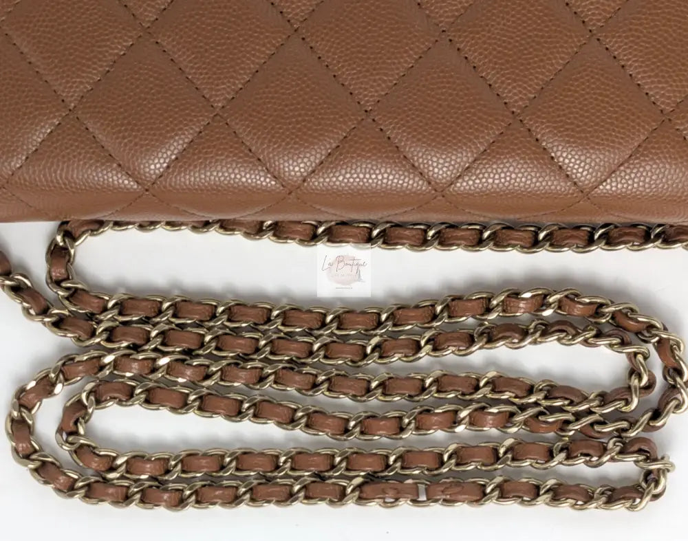 Torebka Chanel WOC brown jak nowa