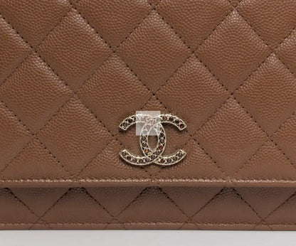Torebka Chanel WOC brown jak nowa