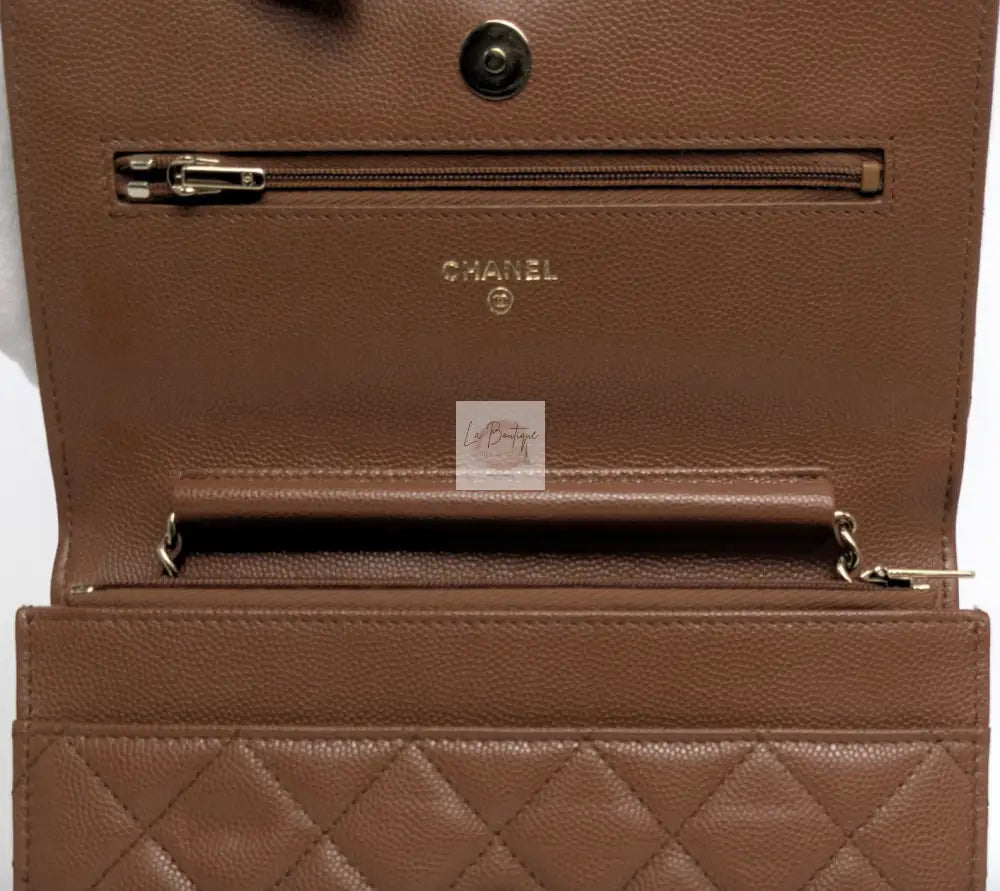 Torebka Chanel WOC brown jak nowa