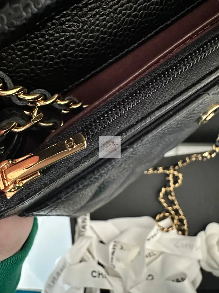 Torebka Chanel WOC caviar/gold