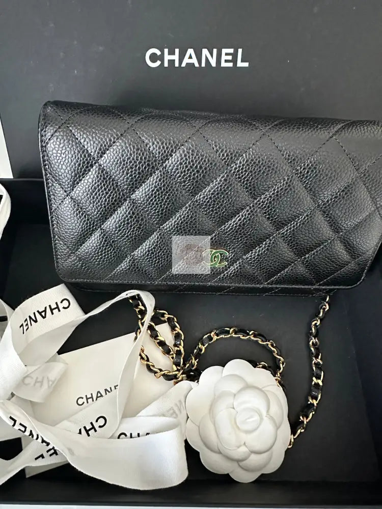 Torebka Chanel WOC caviar/gold