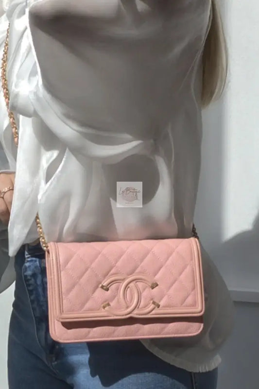Torebka Chanel WOC pink 2019 jak nowa