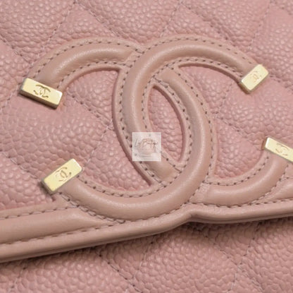 Torebka Chanel WOC pink 2019 jak nowa