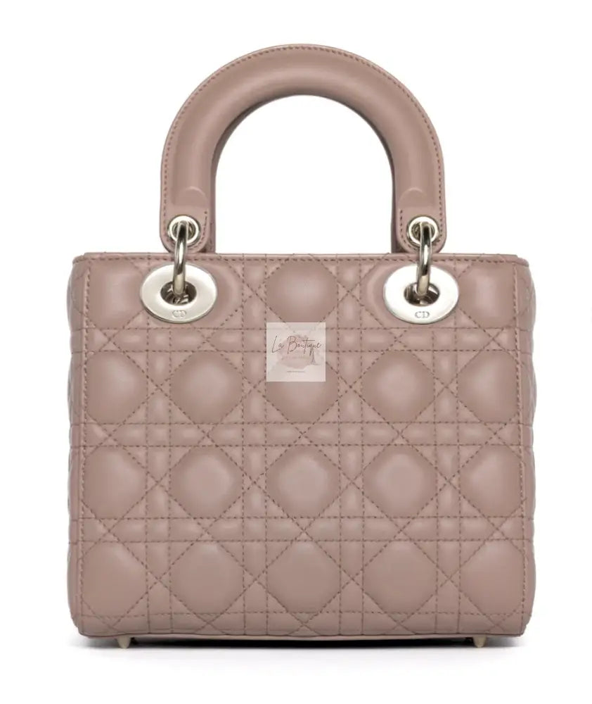Torebka Dior Lady small pudrowy róż (blush pink) NOWA