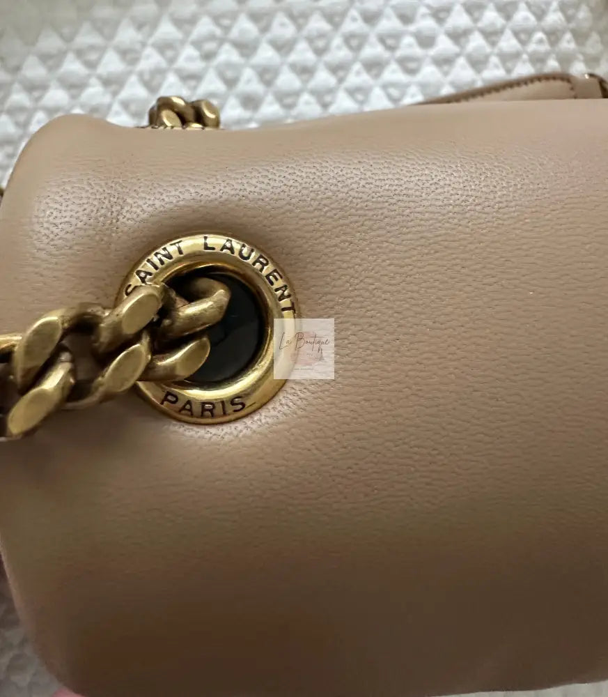 Torebka Saint Laurent Calypso small beż nowa 2025