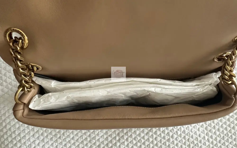 Torebka Saint Laurent Calypso small beż nowa 2025
