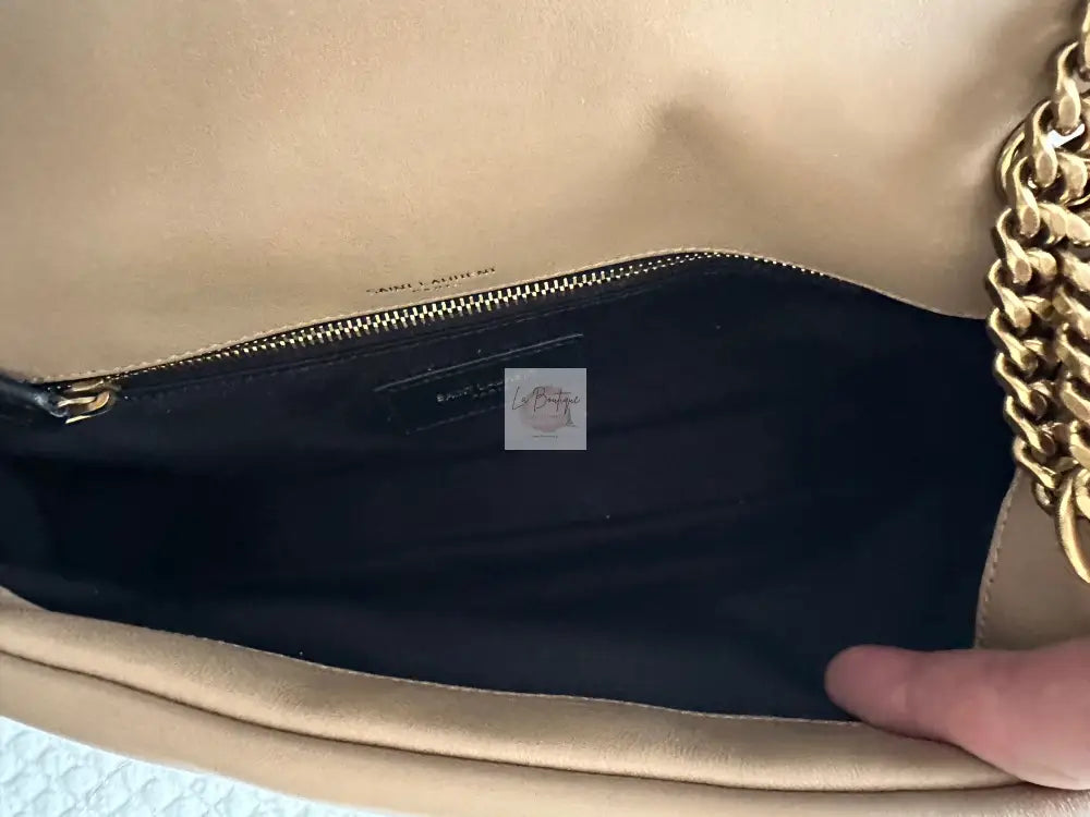 Torebka Saint Laurent Calypso small beż nowa 2025